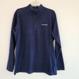 Columbia Dark Blue Fleece Top